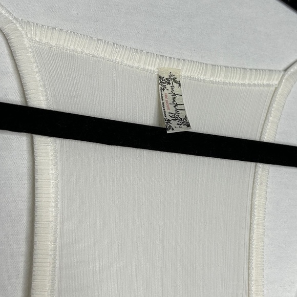 Intimately Free People White Slinky Slink Racerback Top NWT - Picture 7 of 12